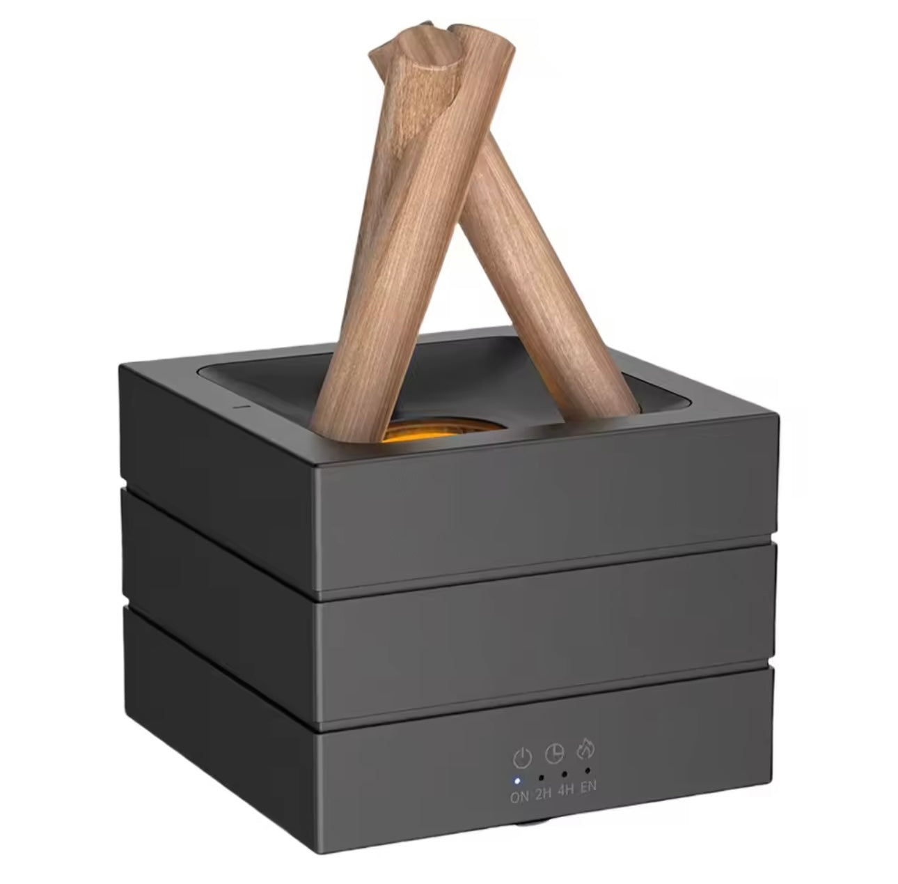 mini humidifying fireplace