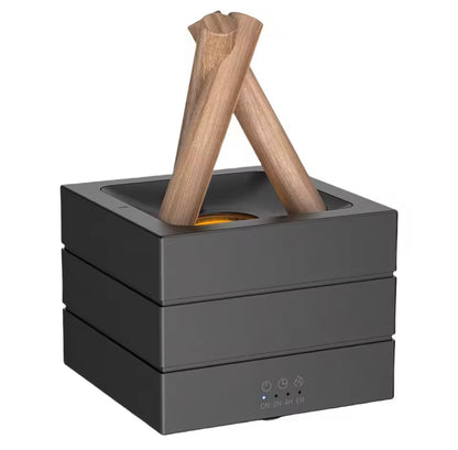 mini humidifying fireplace